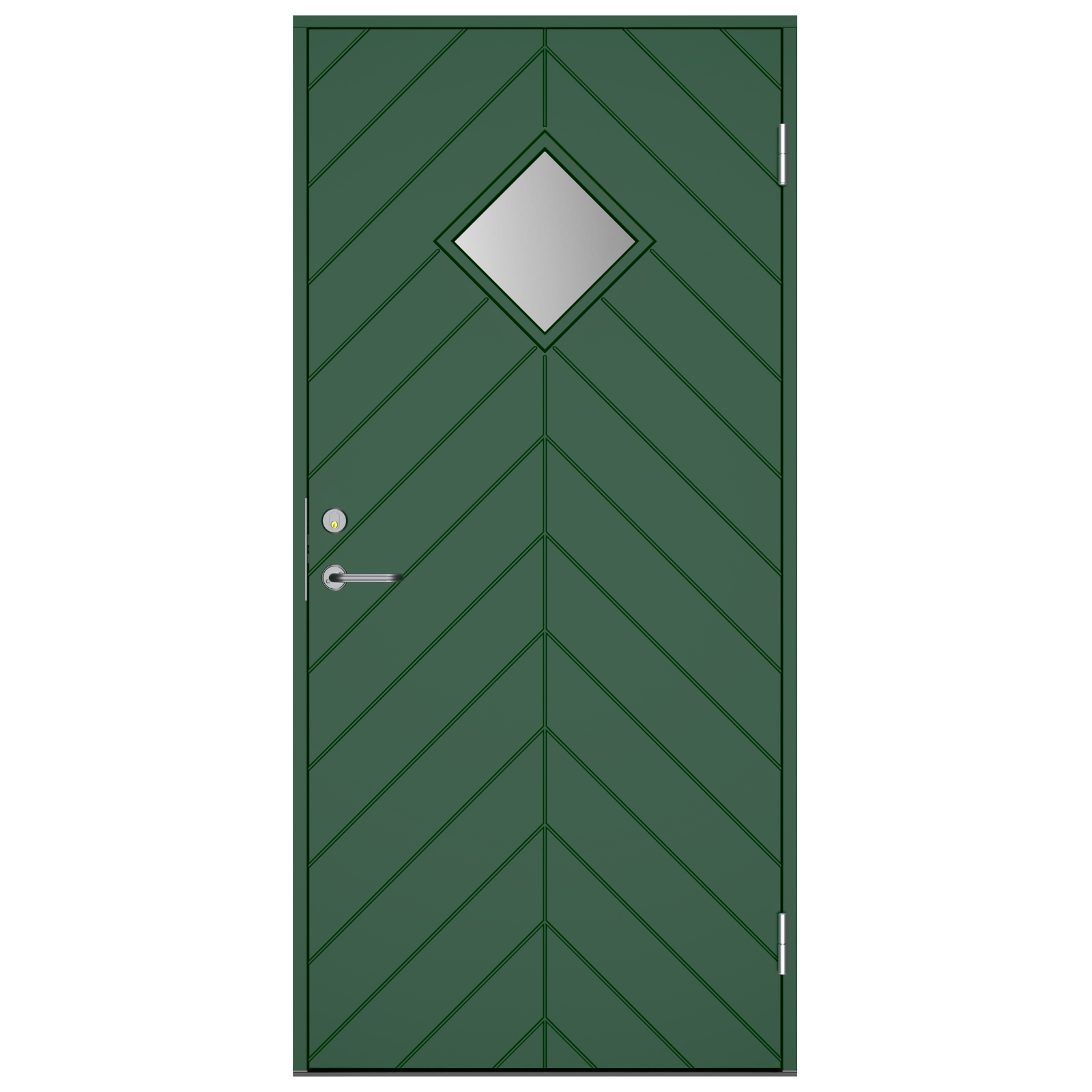 Ytterdörr Swedoor Clever-Line+ C5010 Klarglas