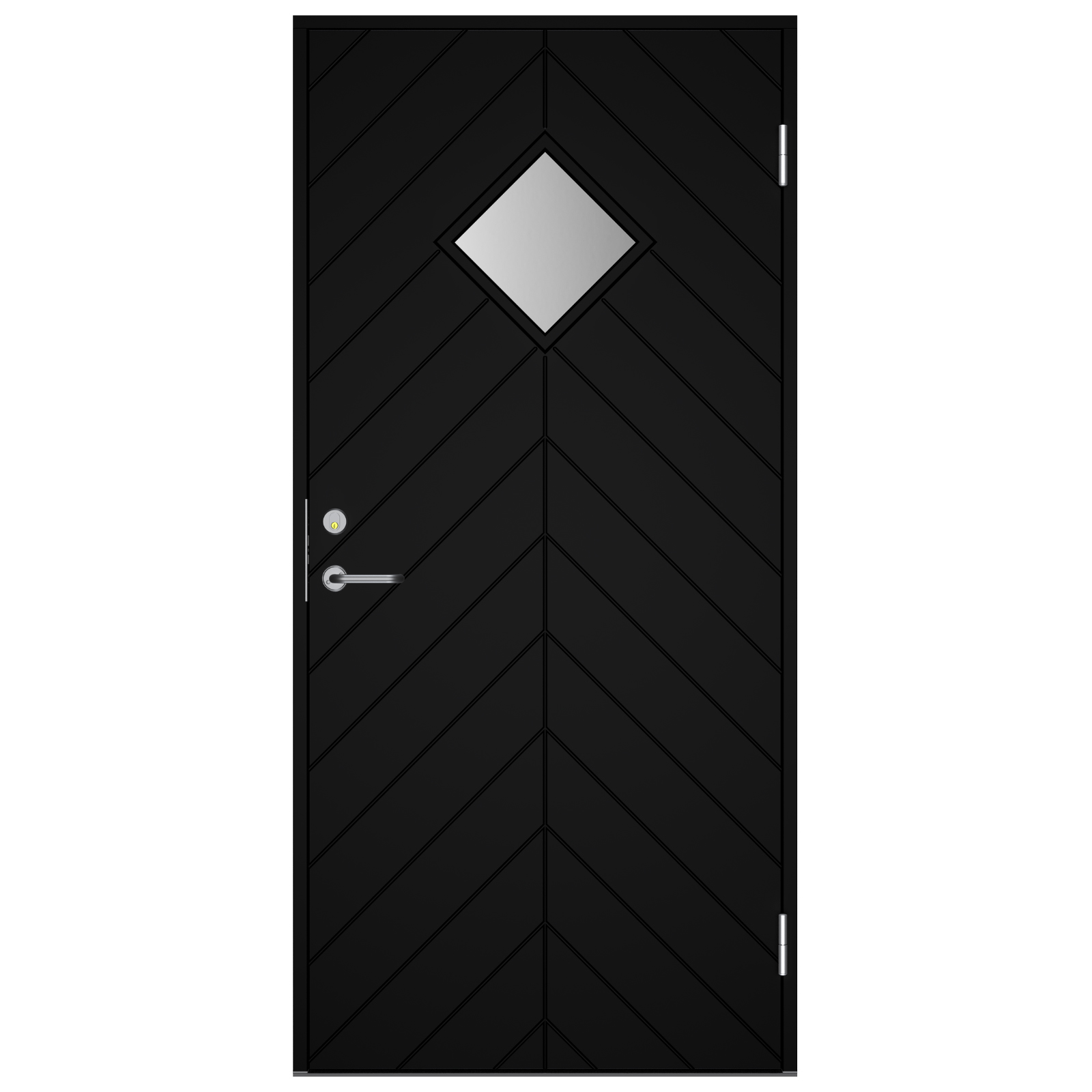 Ytterdörr Swedoor Clever-Line+ C5010 Klarglas