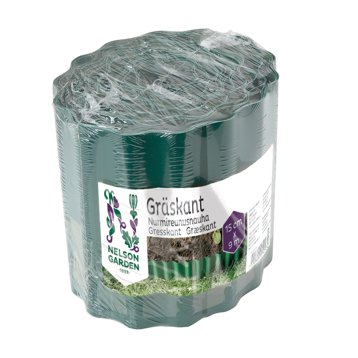 Gräskant Nelson Garden 15cm x 9m