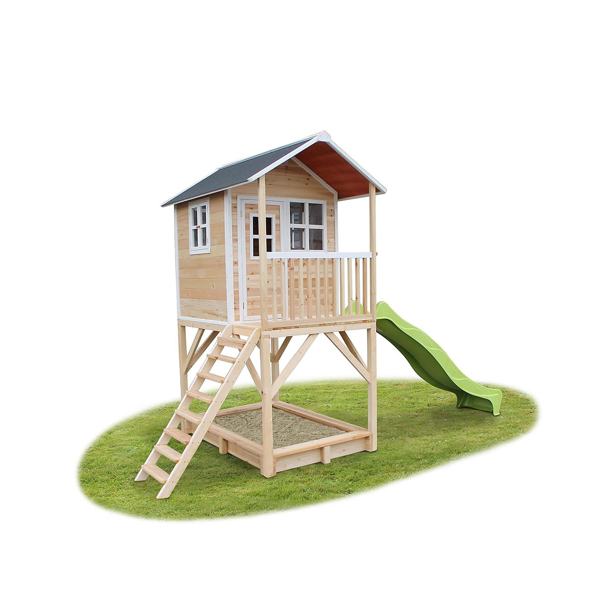 Lekstuga Exit Toys Loft 750 Naturträ