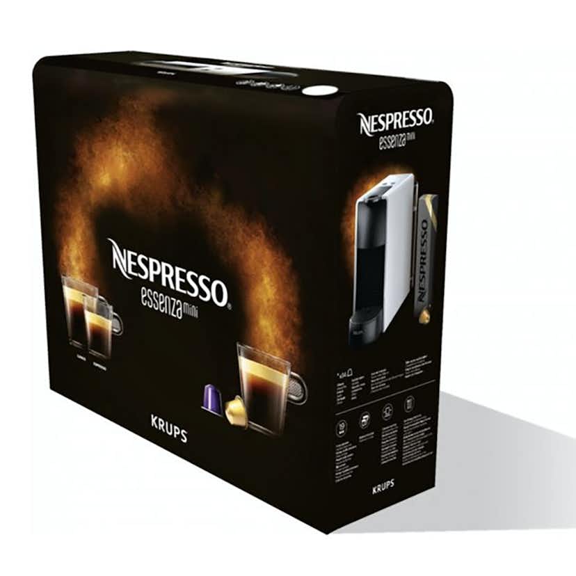 NESPRESSO® Essenza Mini kaffemaskin av Krups, Svart
