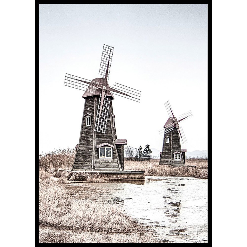 Poster Gallerix Old Wind Mills
