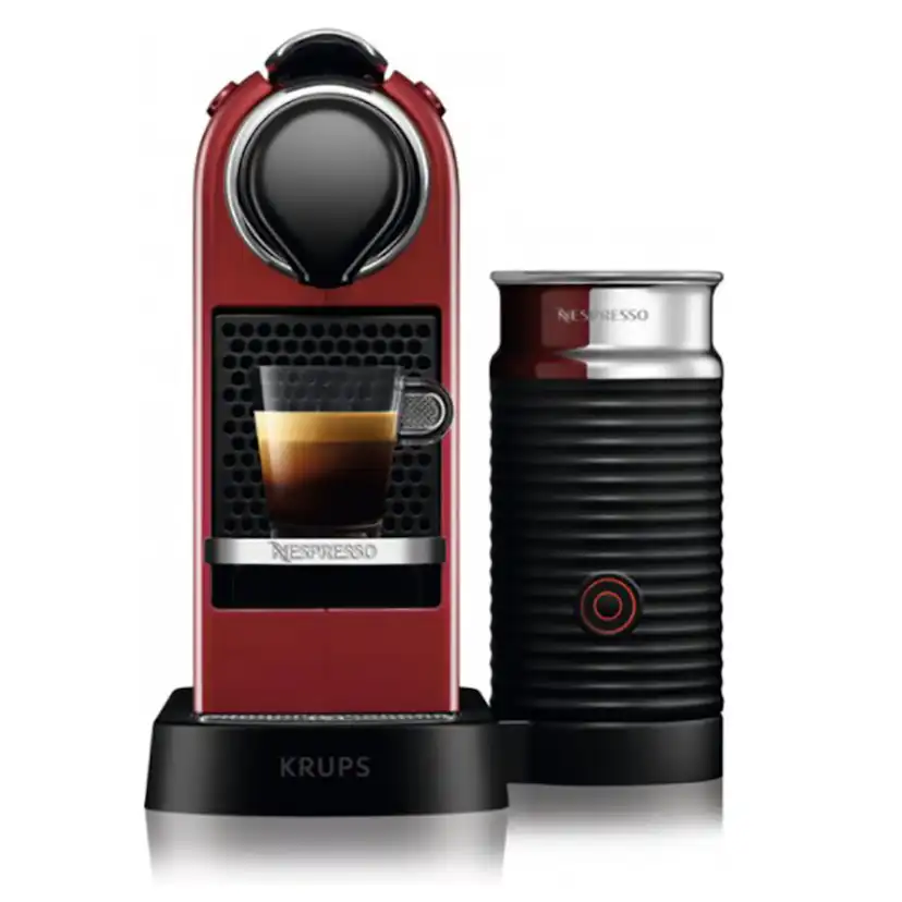 Kapselmaskin Nespresso Citiz & Milk Röd
