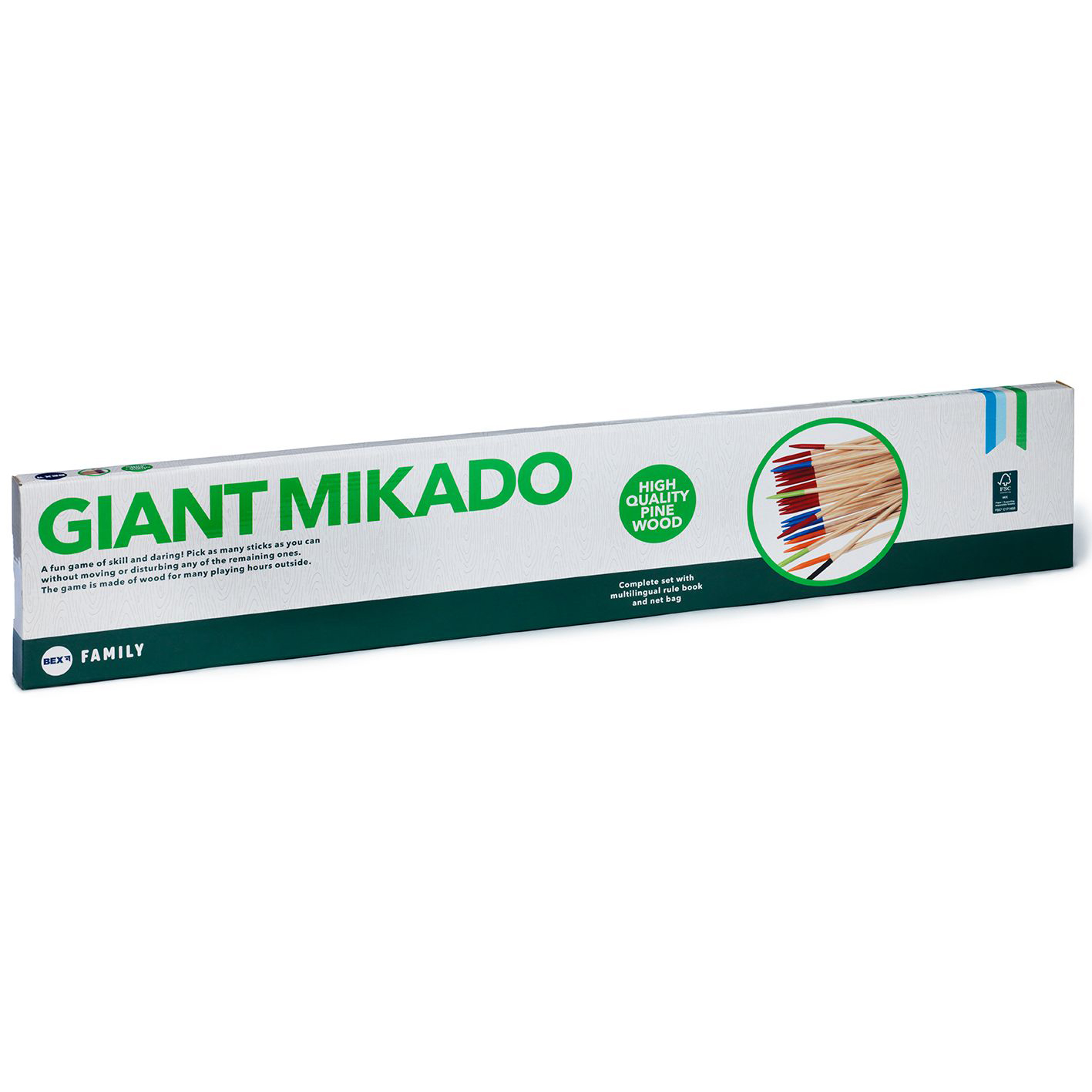 Plockepinn Bex Mikado Family Trädgårdsspel