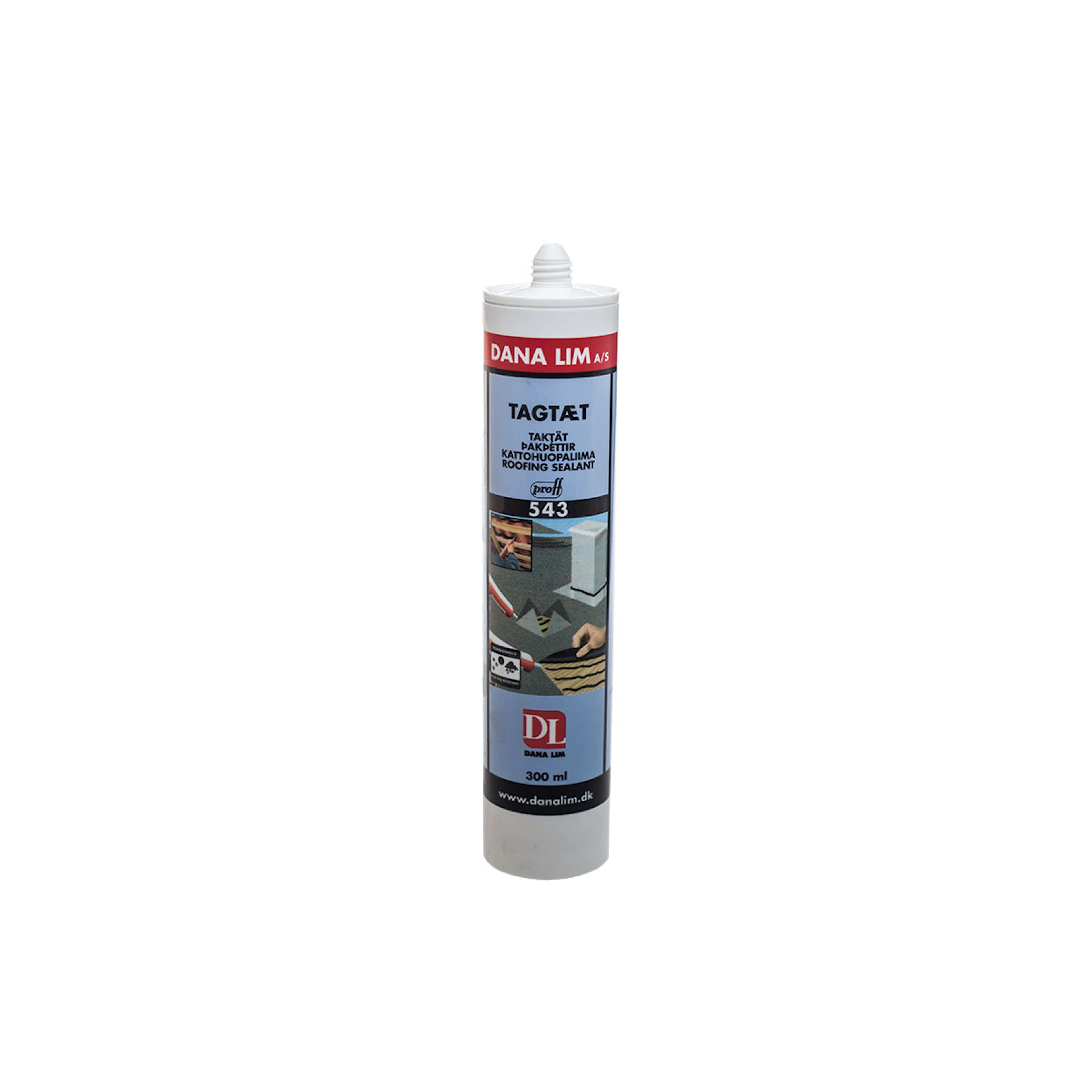 Takmassa Danalim Taktätt 543 Svart 300 ml