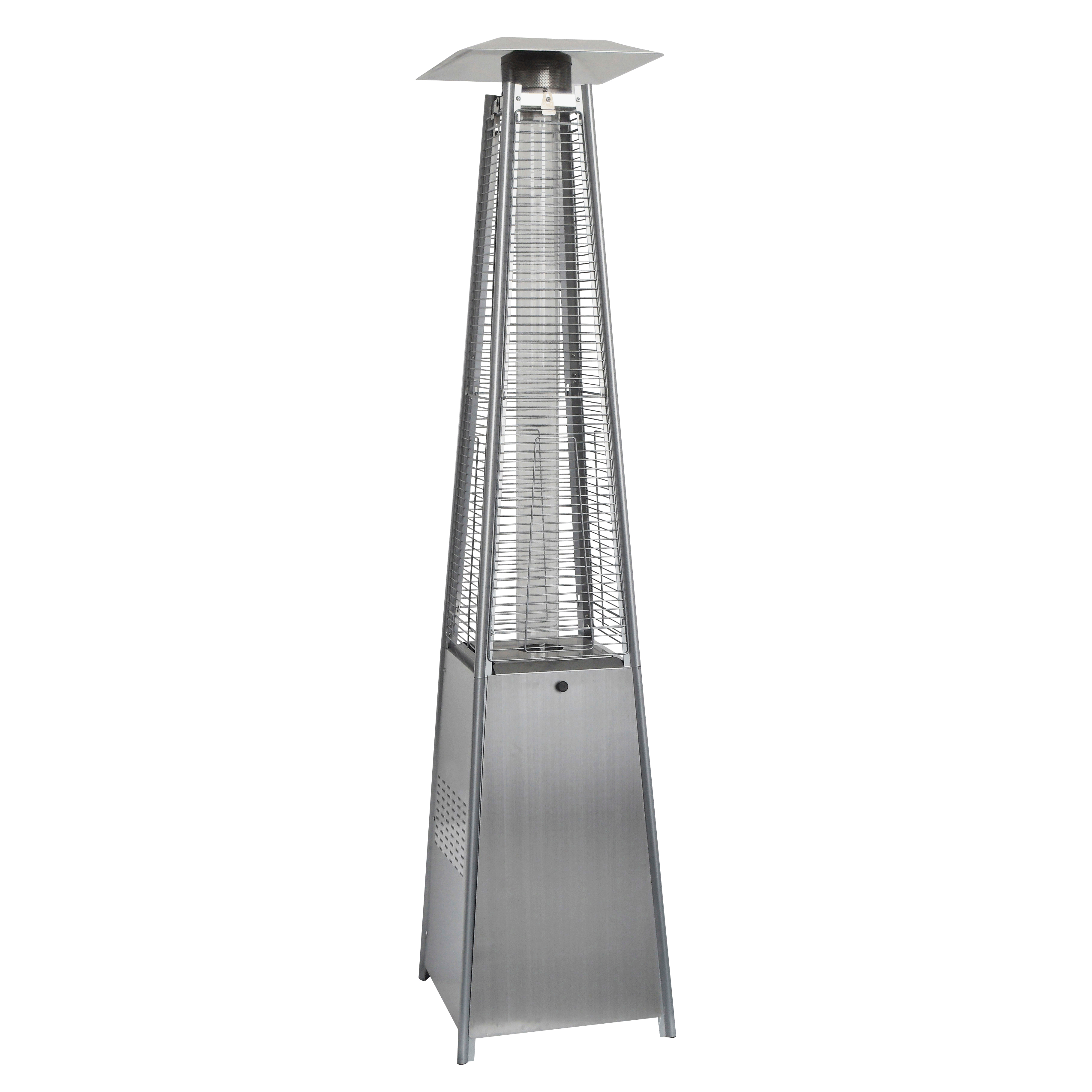 Terrassvärmare Outfit Kvadrat Silver