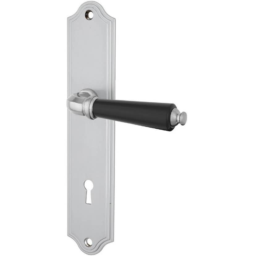 Innerdörrhandtag Millers Thiel Matt Krom/Svart