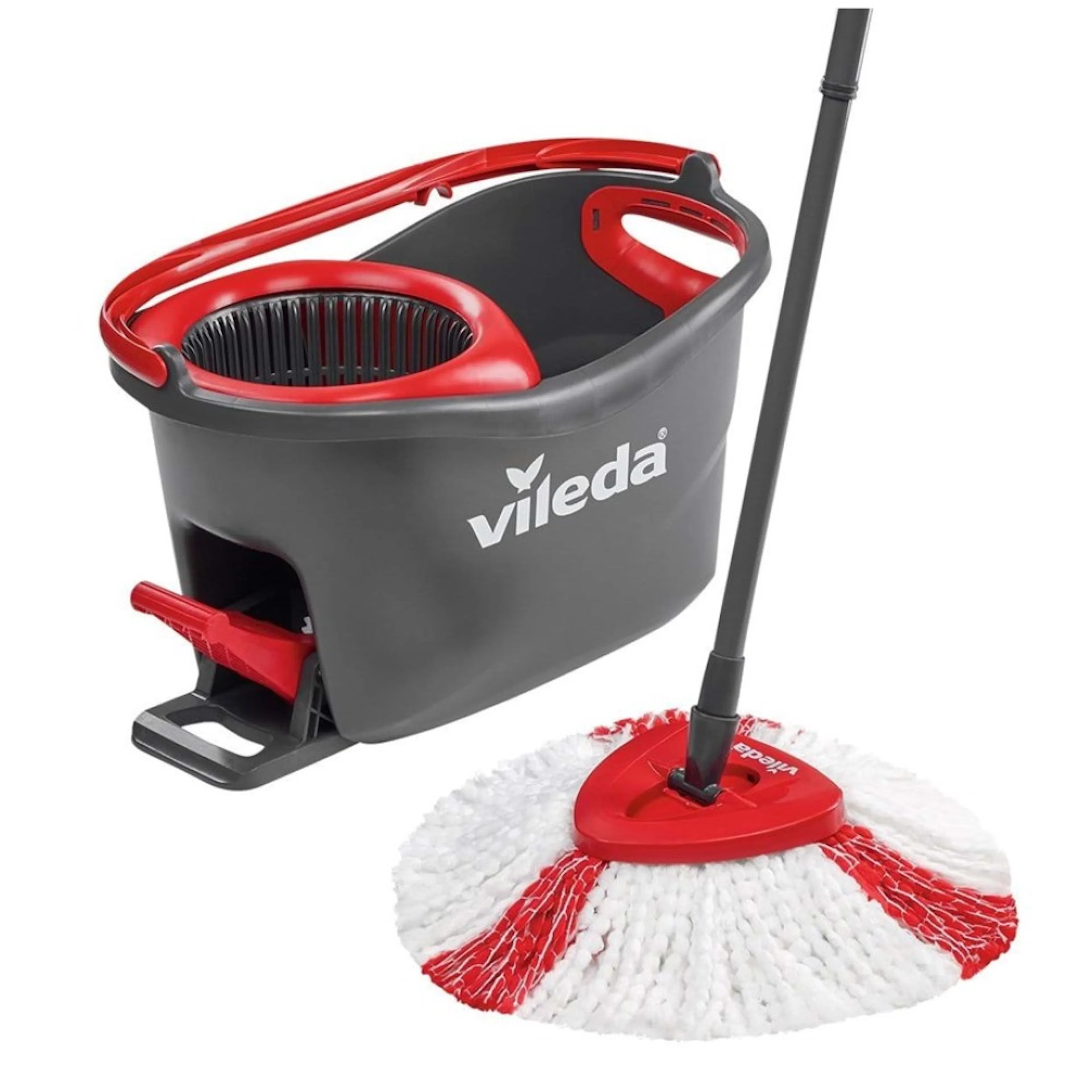 Golvmoppset Vileda Easywring & Clean Turbo Mopp med Teleskophandtag & Skurhink