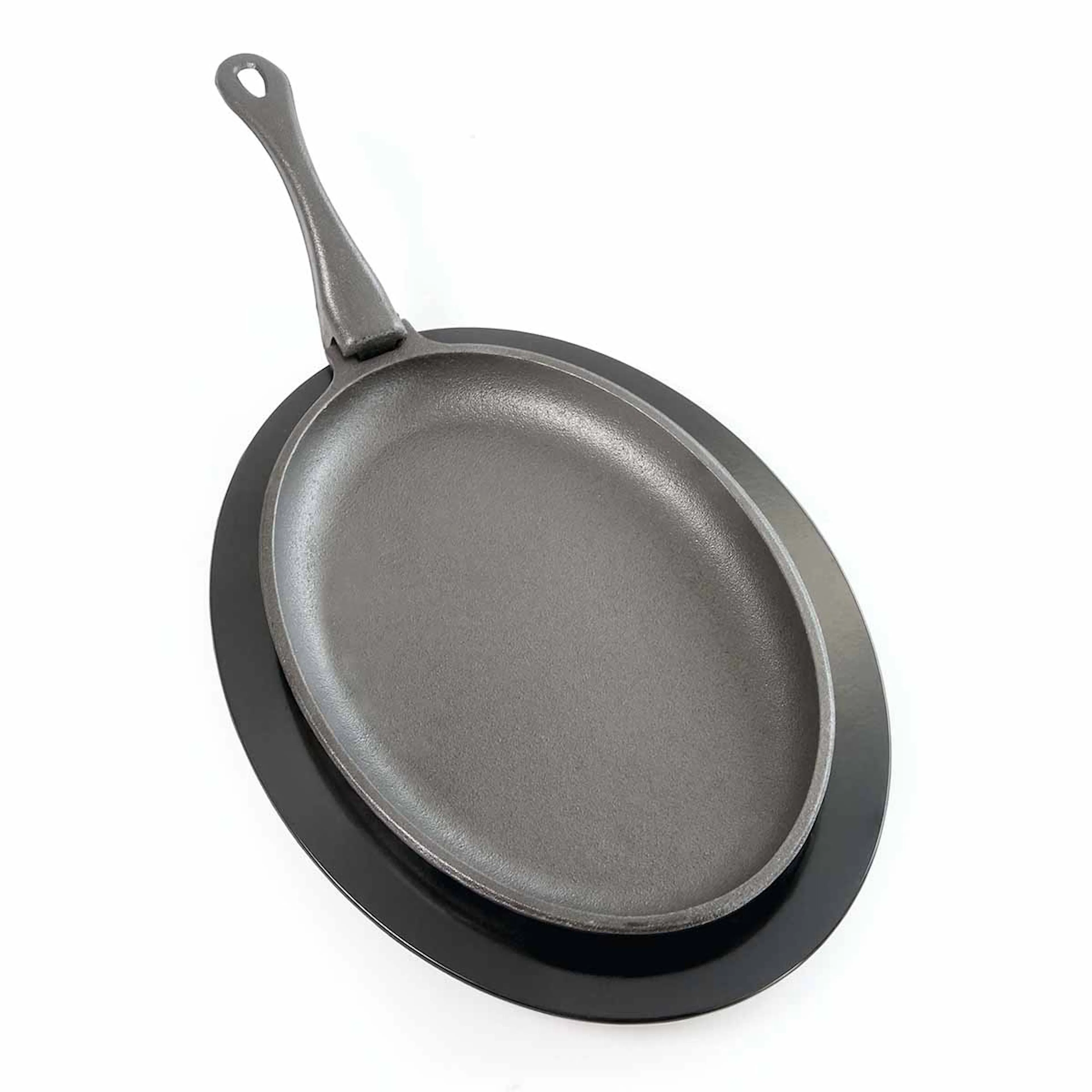 Gjutjärnspanna Napoleon med Plastunderlägg