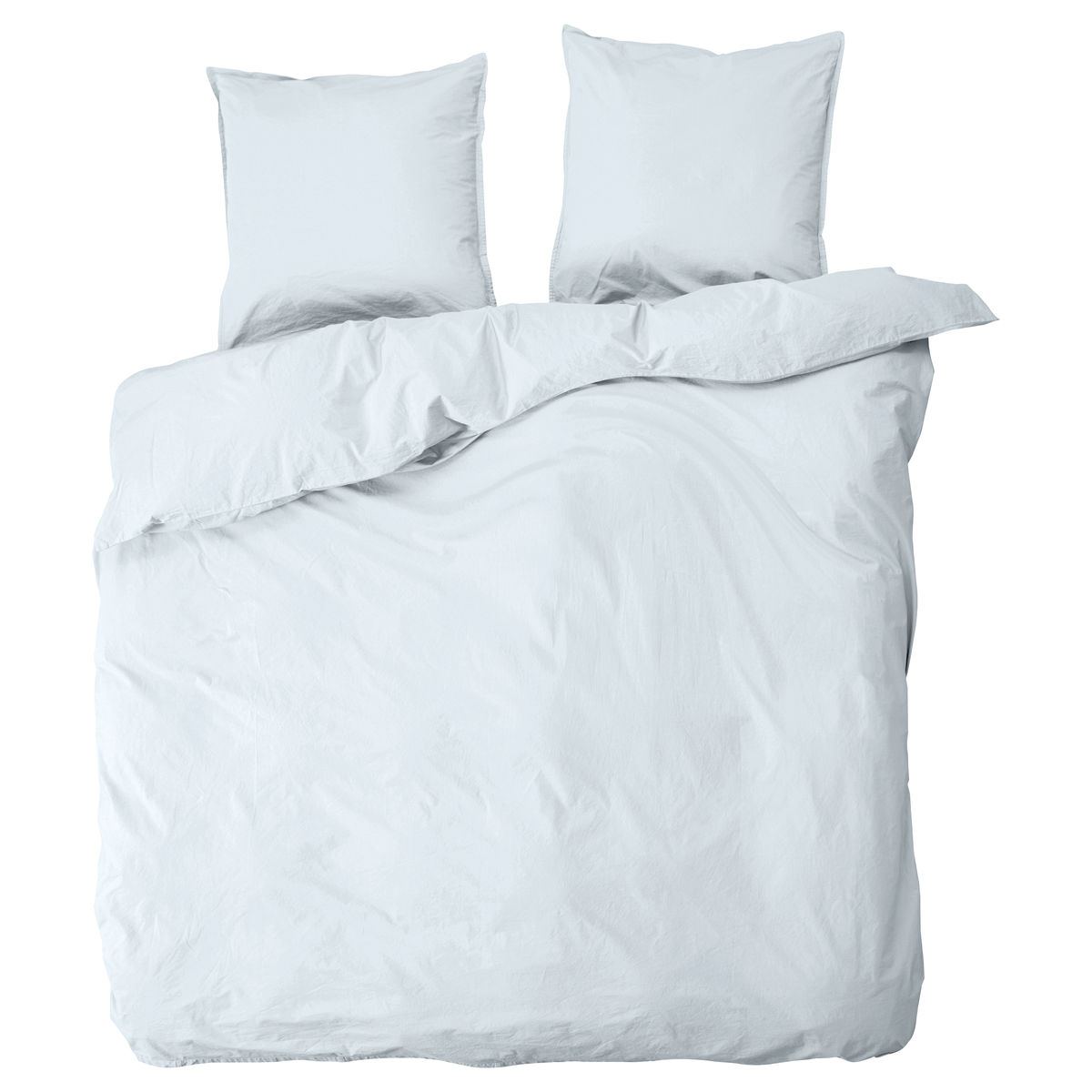 Påslakanset byNORD Ingrid 3-dels Sky, 200x220 cm/2st 60x63 cm