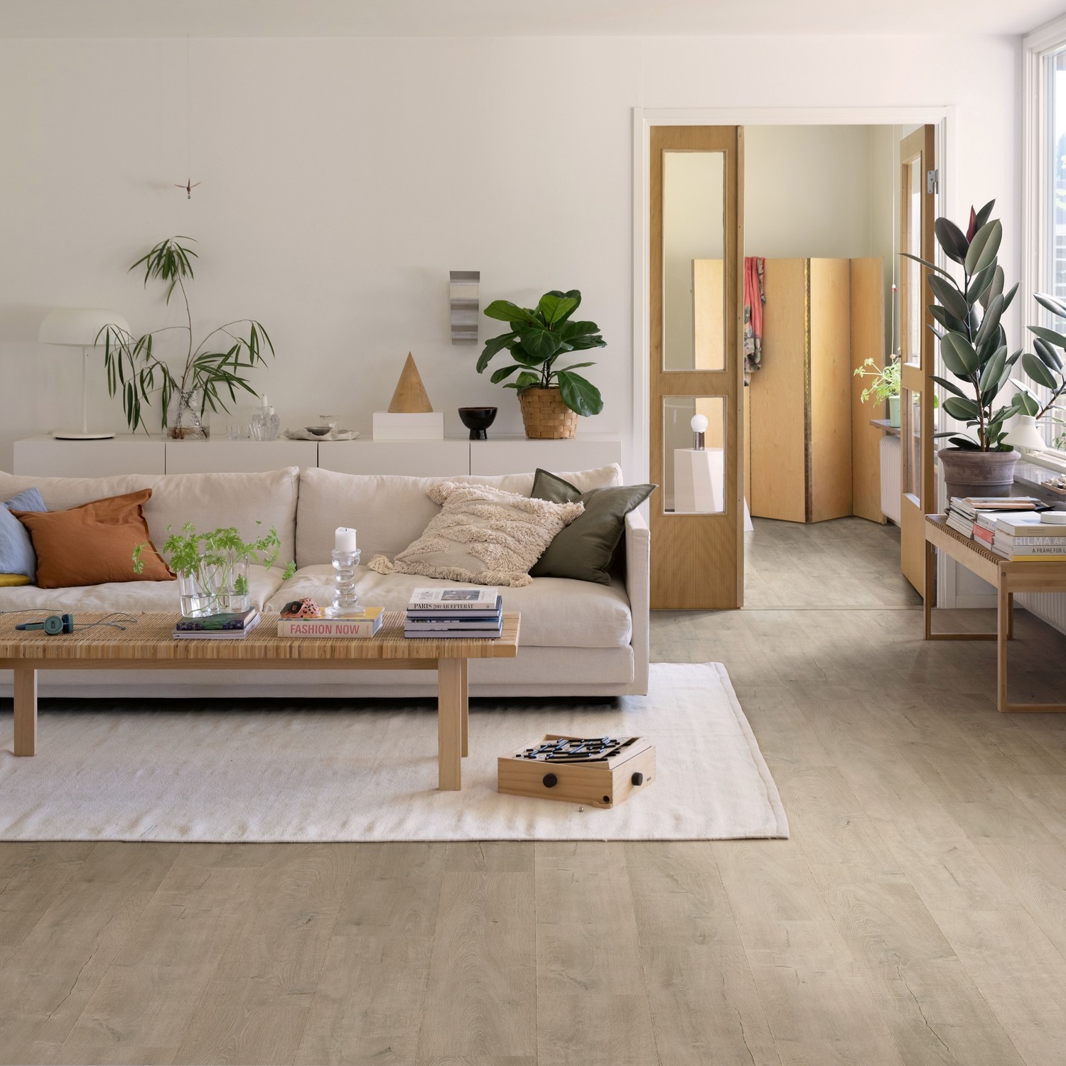 Laminatgolv Pergo Lillehammer Mature Taupe Oak