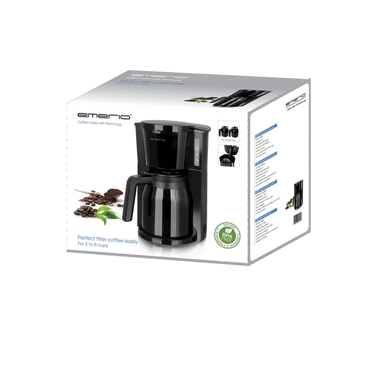 Termosbryggare Emerio 2 Kannor CME-12