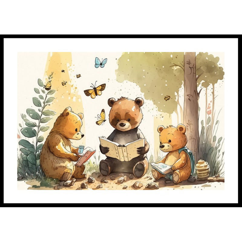 Poster Gallerix Friends Reading