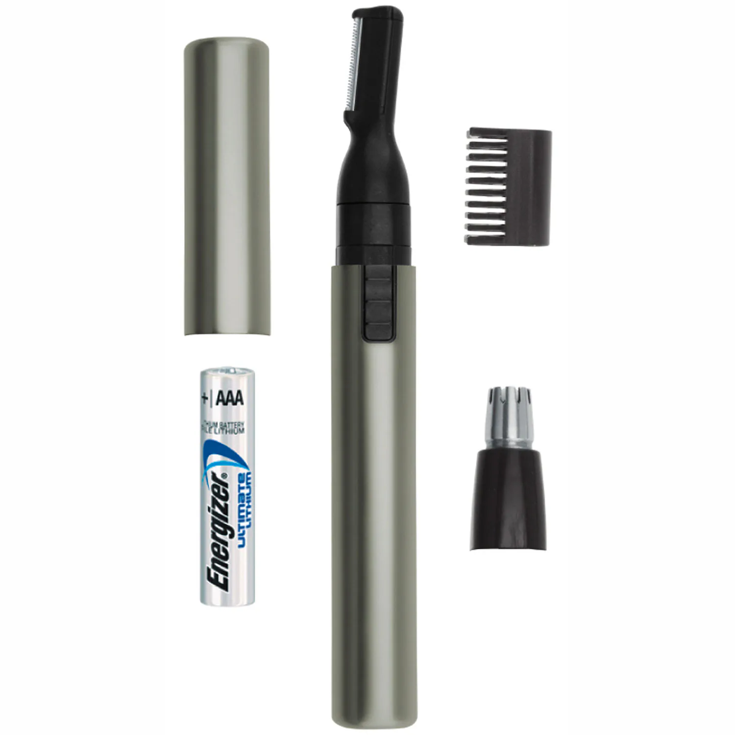 Hygientrimmer Wahl Lithium Trimmer 5640-101 för Öron, Näsa, Ögonbryn i Metallisk