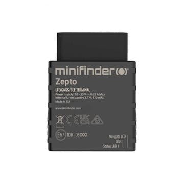 Tracker Minifinder Zepto 4G För Fordon OBD