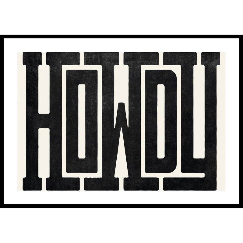 Poster Gallerix Howdy