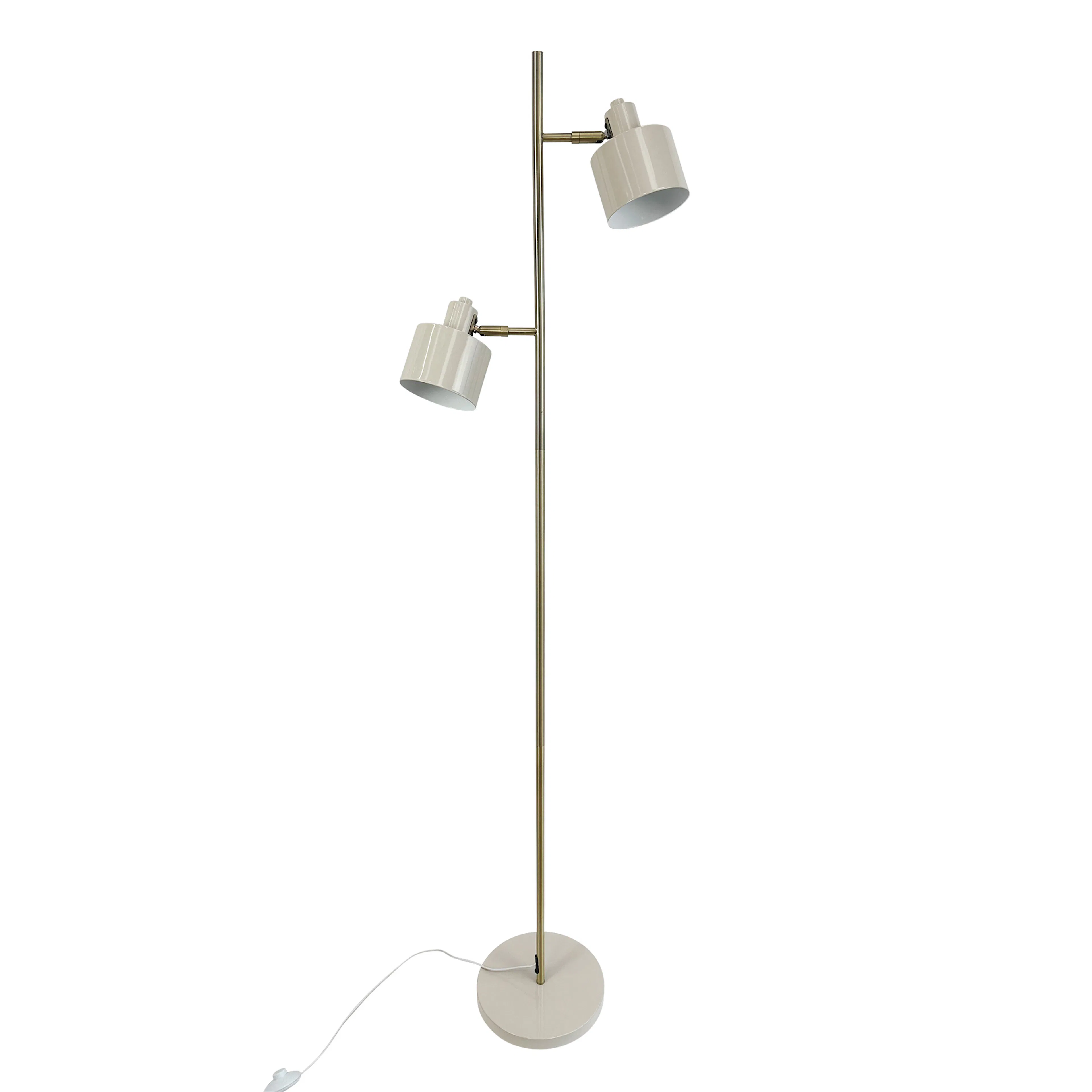 Beige/Mässing