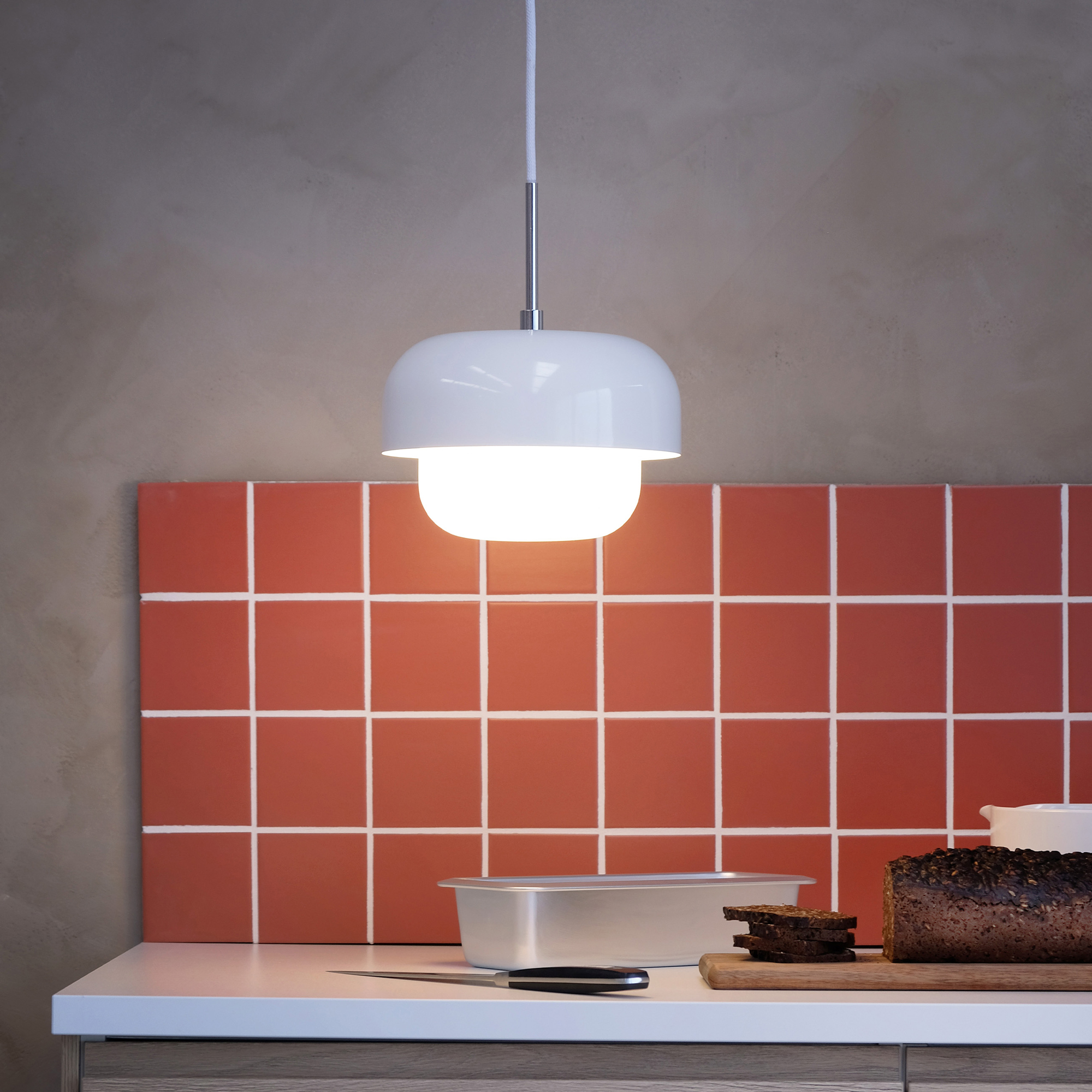 Taklampa Dyberg Larsen Haipot Pendel D23