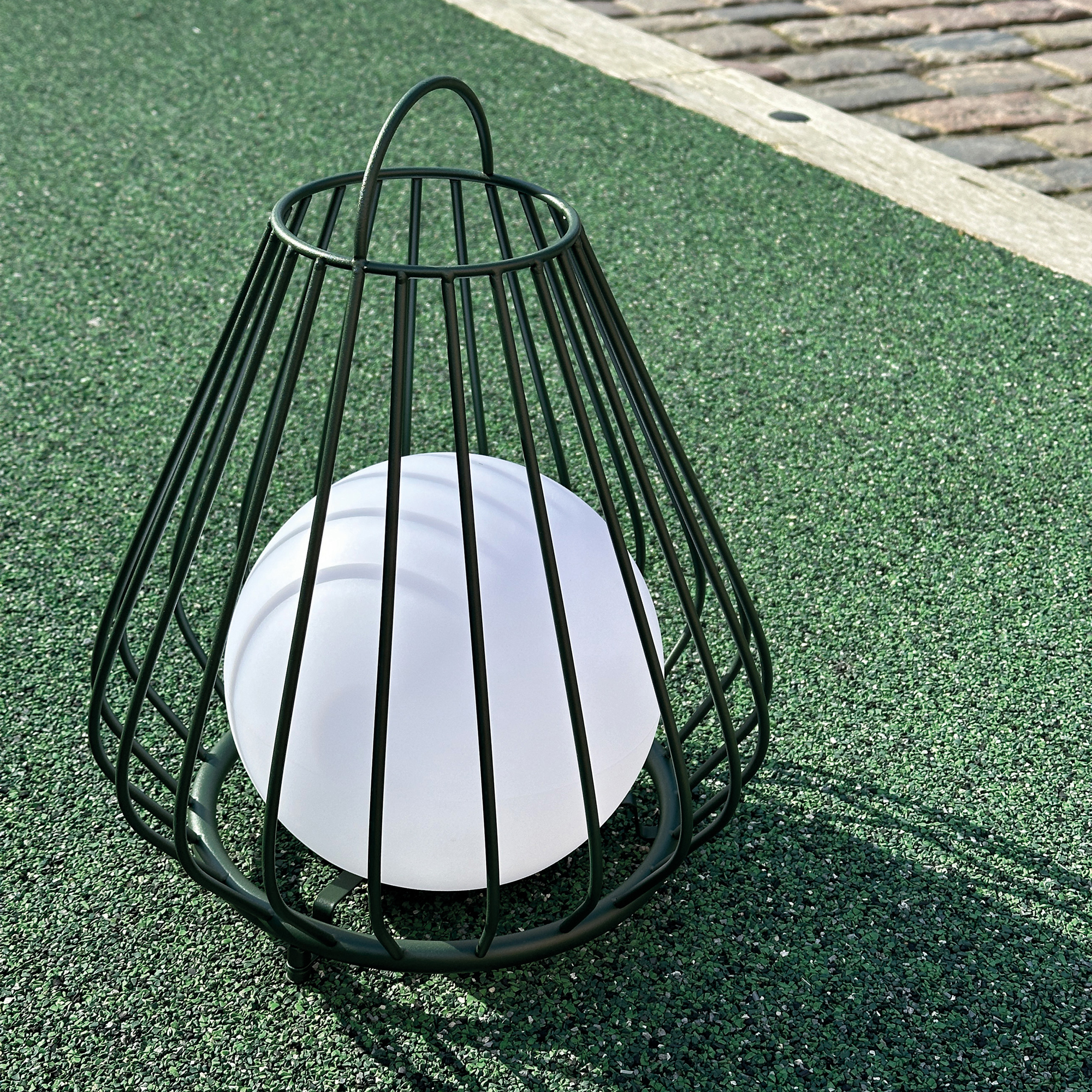 Solcellslampa Dyberg Larsen Evesham LED-Lykta Medium