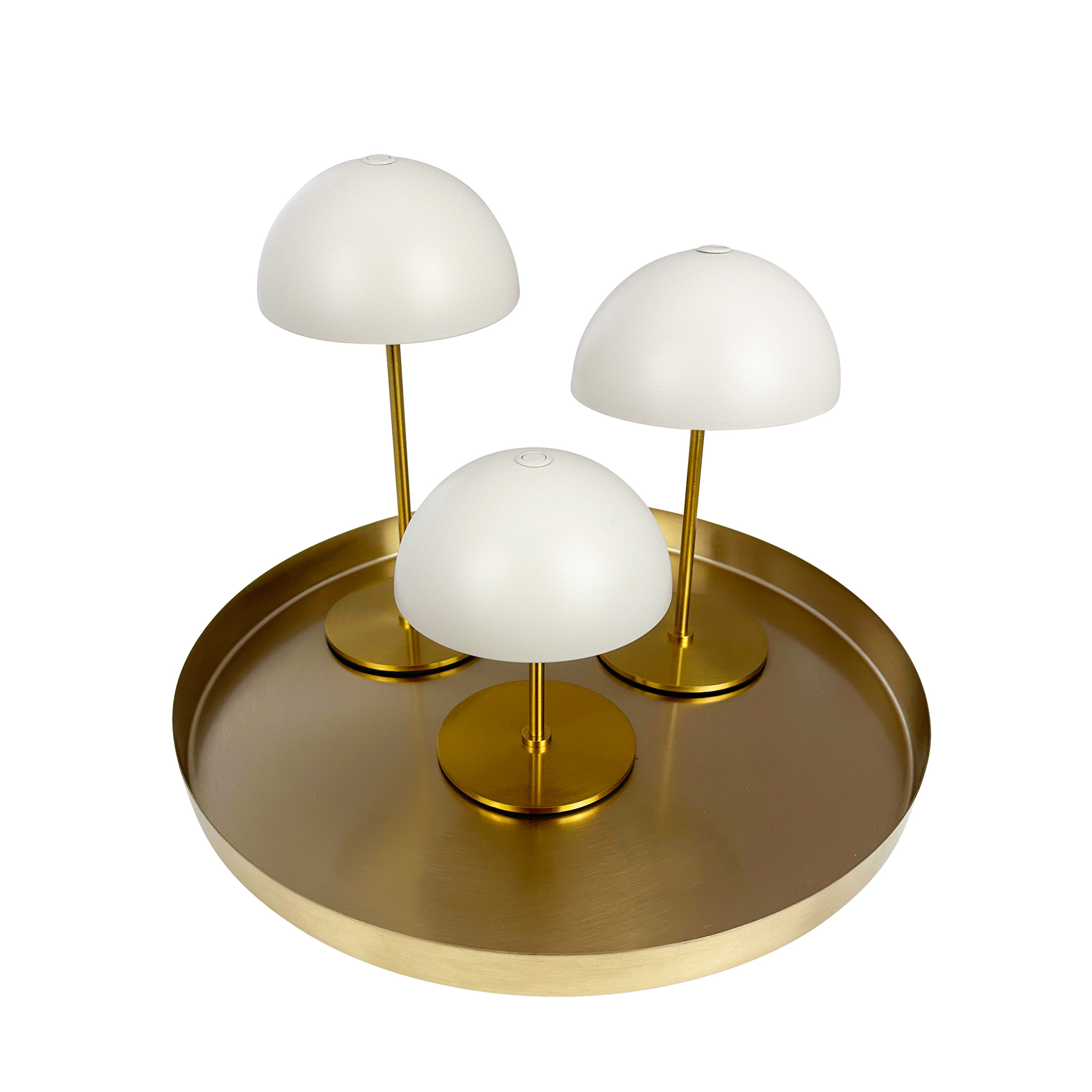 Bordslampa Dyberg Larsen Along Mini 3-pack med Bricka