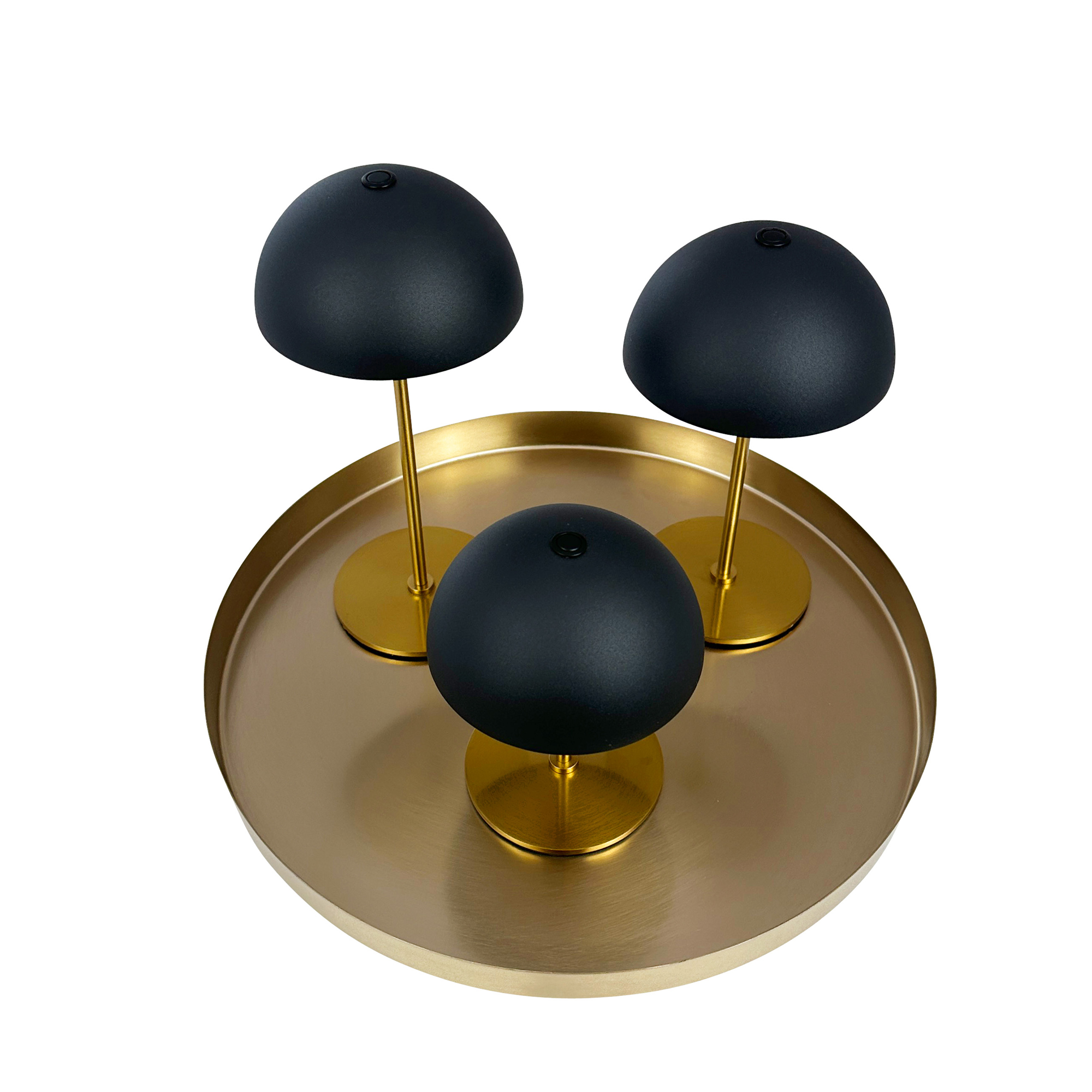 Bordslampa Dyberg Larsen Along Mini 3-pack med Bricka