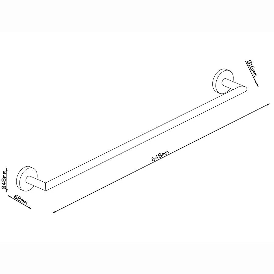 Handdukshållare Lavabo Luna