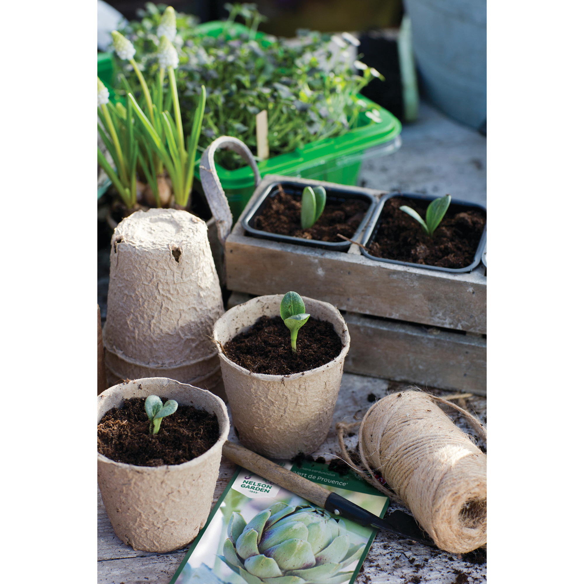 Kruka Nelson Garden Fiber HD Ø8cm 12-Pack