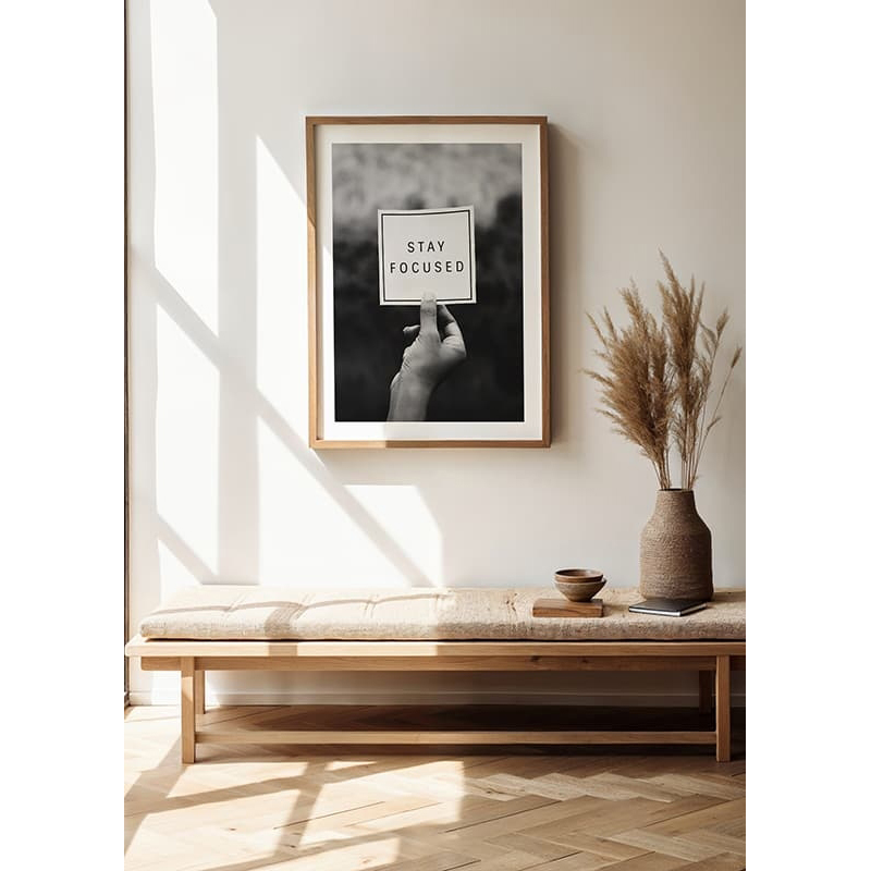 Poster Gallerix Stay Focused Note