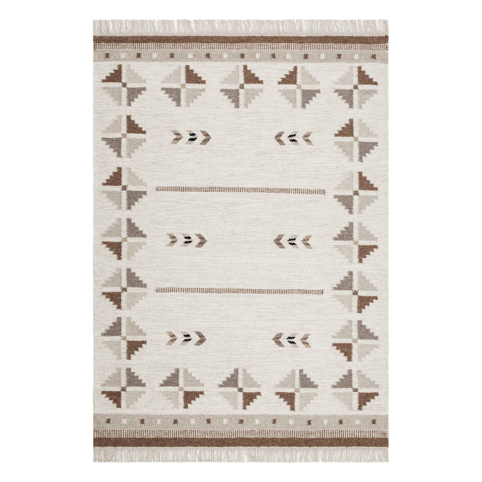 Handvävd Matta KM Carpets Avesta Ull