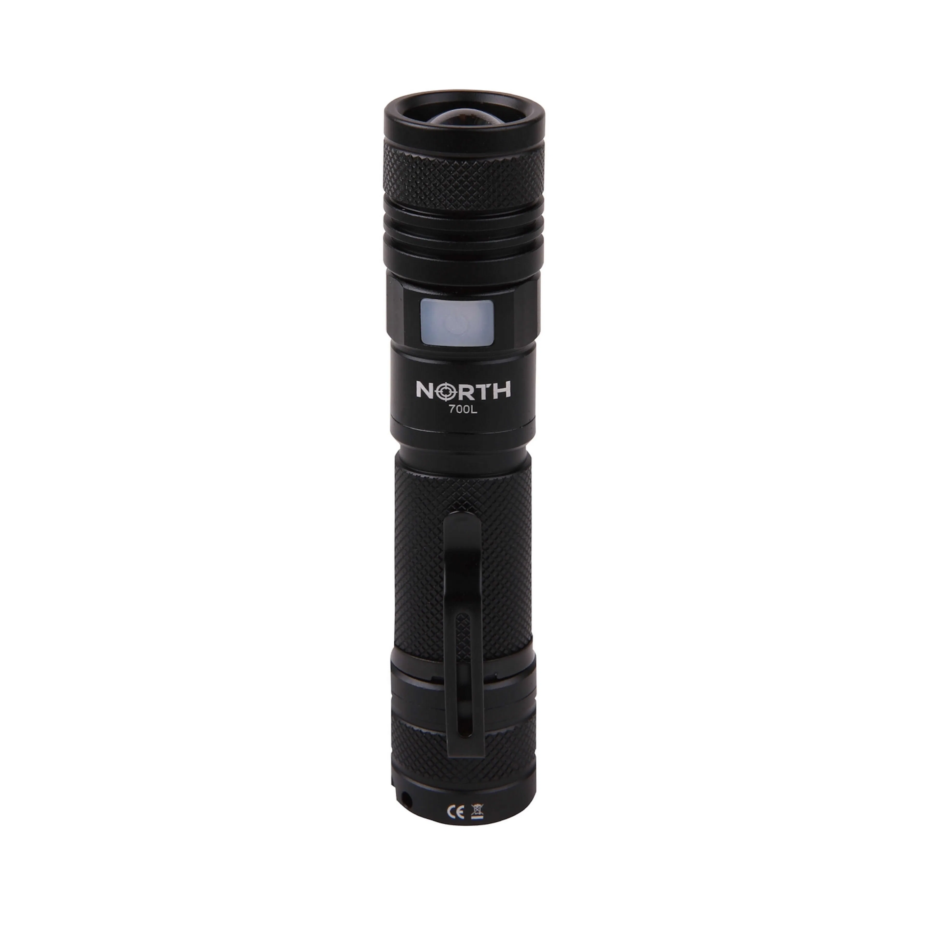 Ficklampa North 700 Lumen Zoom Svart Aviation 7W