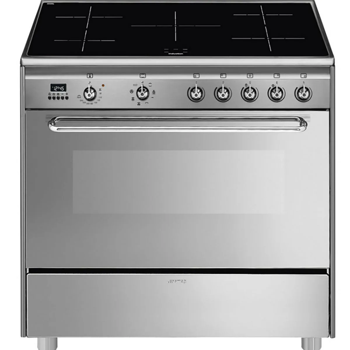 Induktionsspis Smeg SCD90IMX9-1