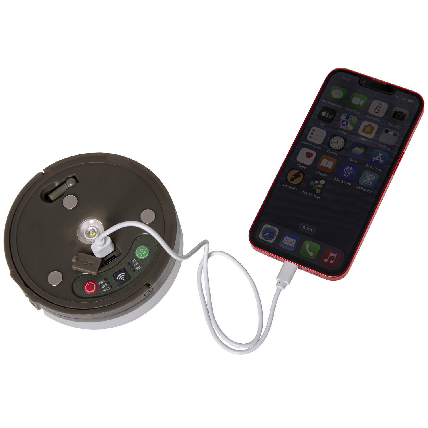 Ljusslinga Star Trading Rondo Uppladdningsbar Slinga på Rulle 100 Ljus