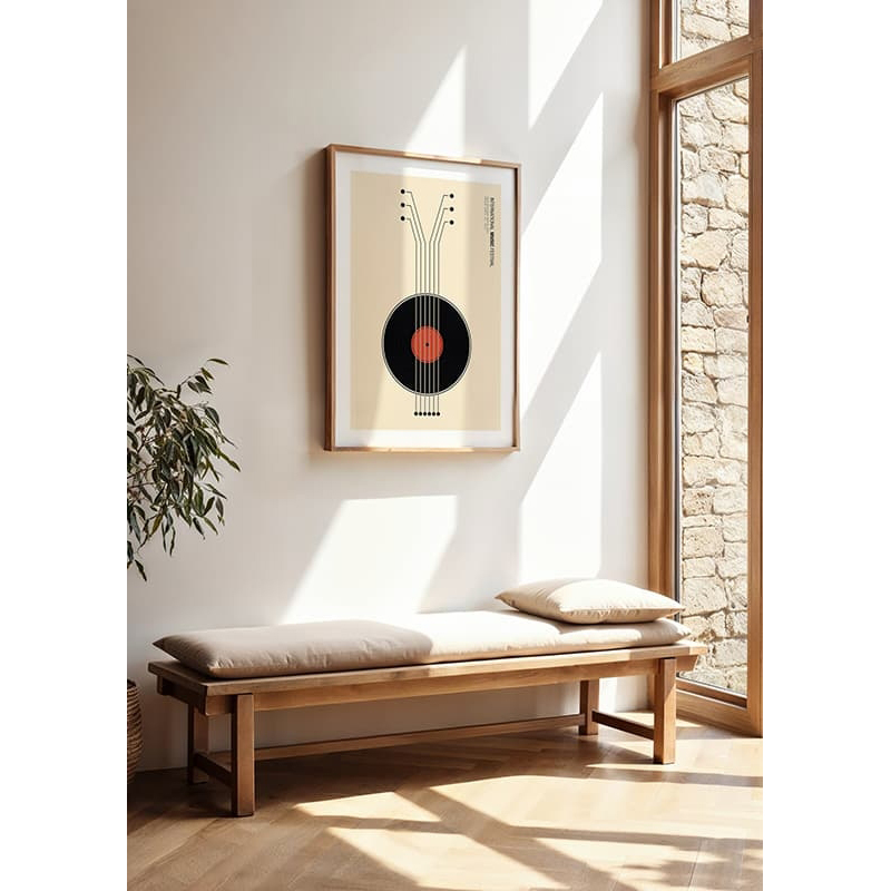 Poster Gallerix Vinyl Guitarr Music