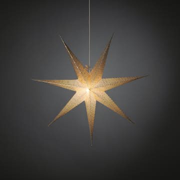 Adventsstjärna Gnosjö Konstsmide 7-uddig 78 cm
