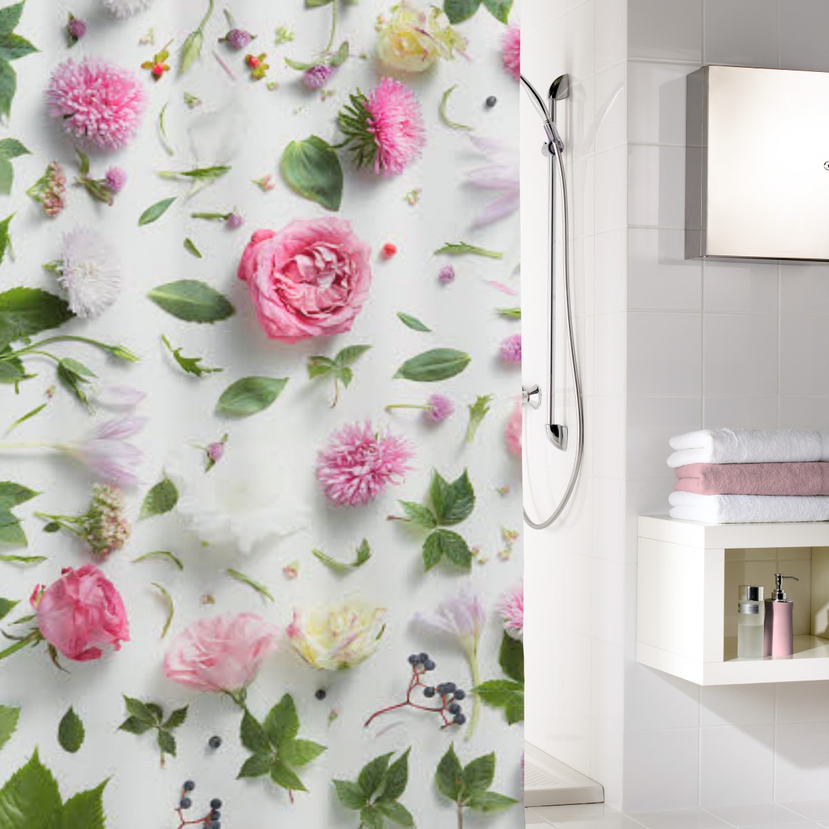 Duschdraperi Kleine Wolke Rosalie