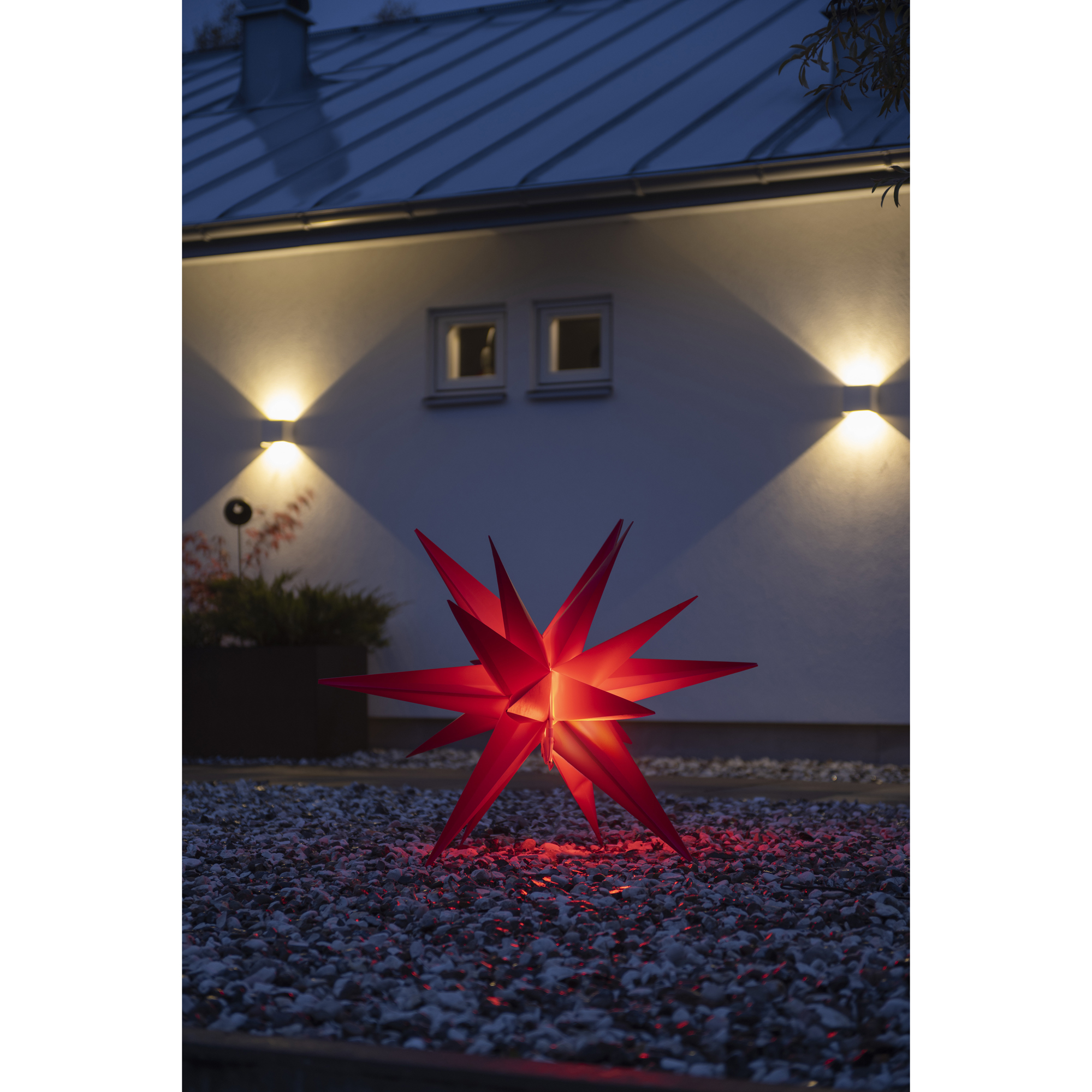 Adventsstjärna Gnosjö Konstsmide 3D Stjärna 100 cm LED Utomhus