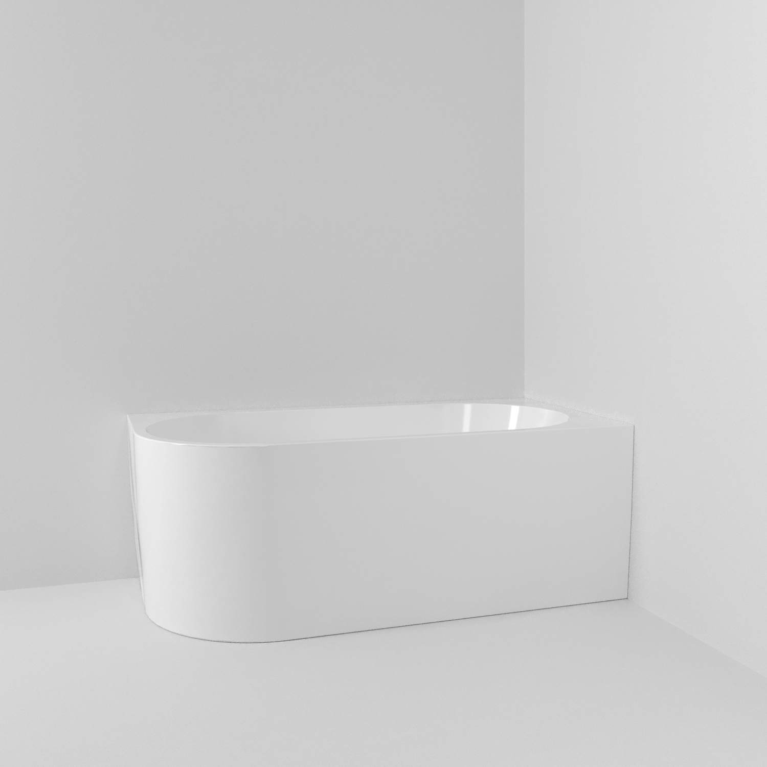 Badkar Svedbergs Ihre Lucite 1600 mm Höger, Utan Blandare