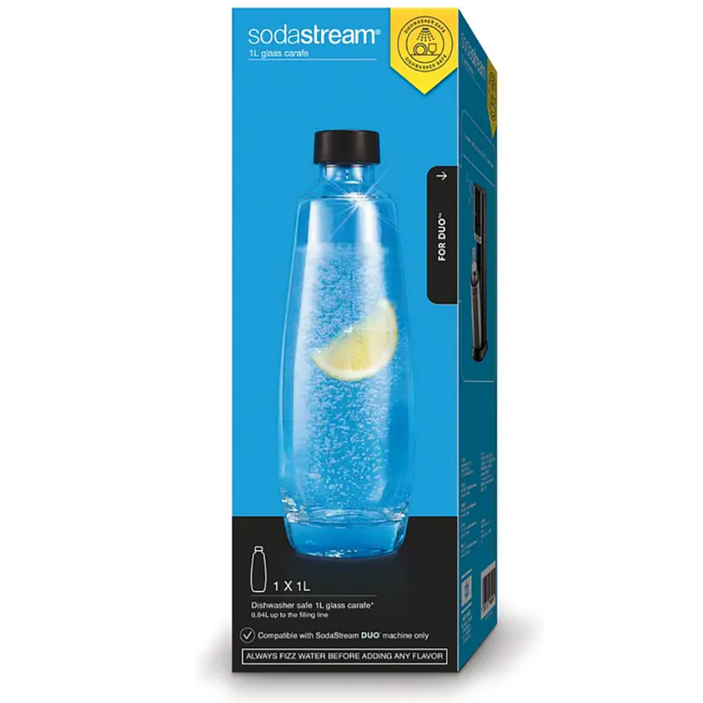 SodaStream DUO Glasflaska 1 L
