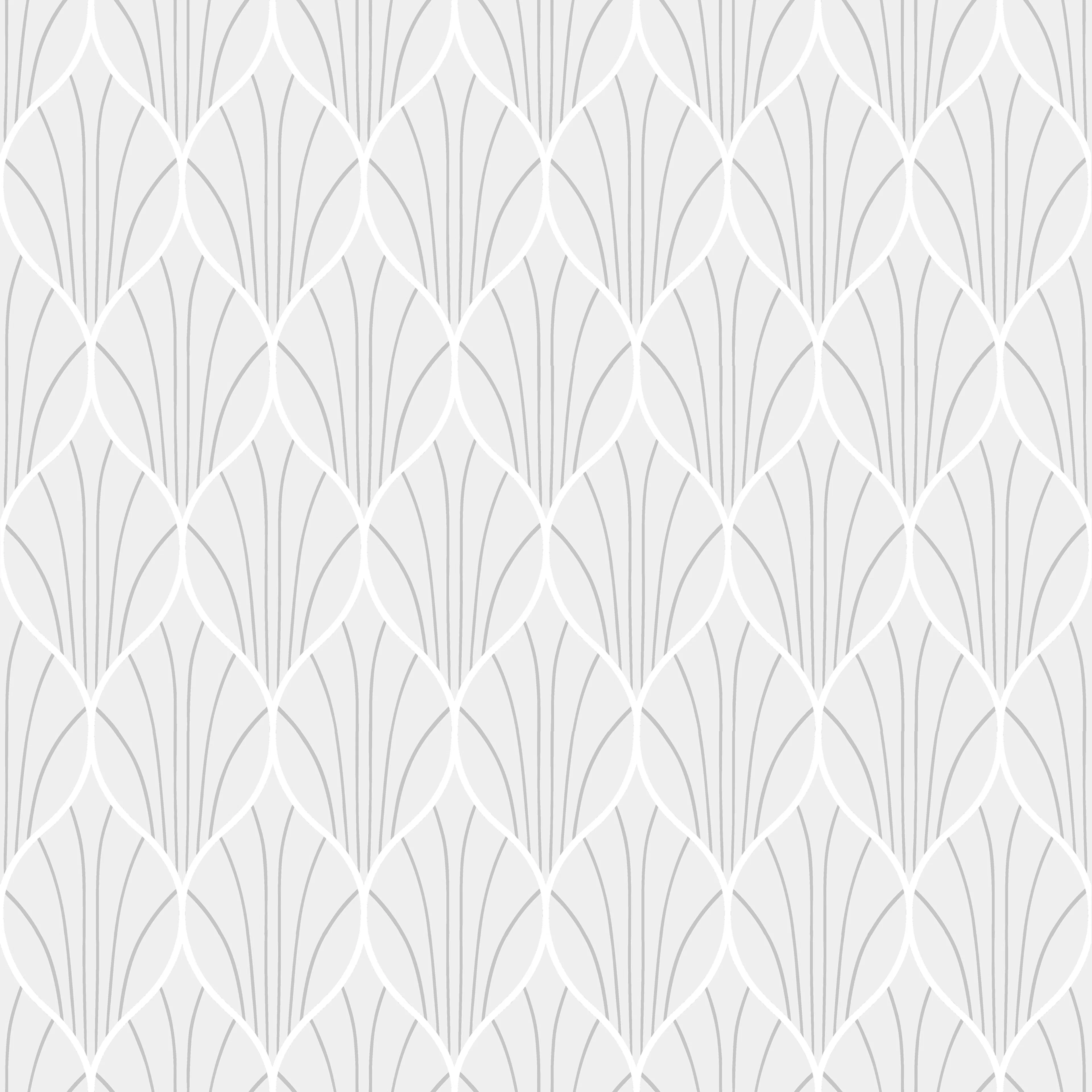 Tapet Duro Art deco, Silver