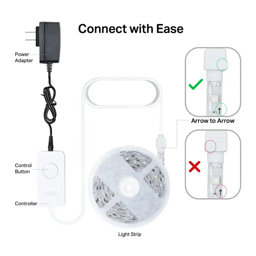 LED-Slinga Tapo L920-5 Smart Wifi Multicolor