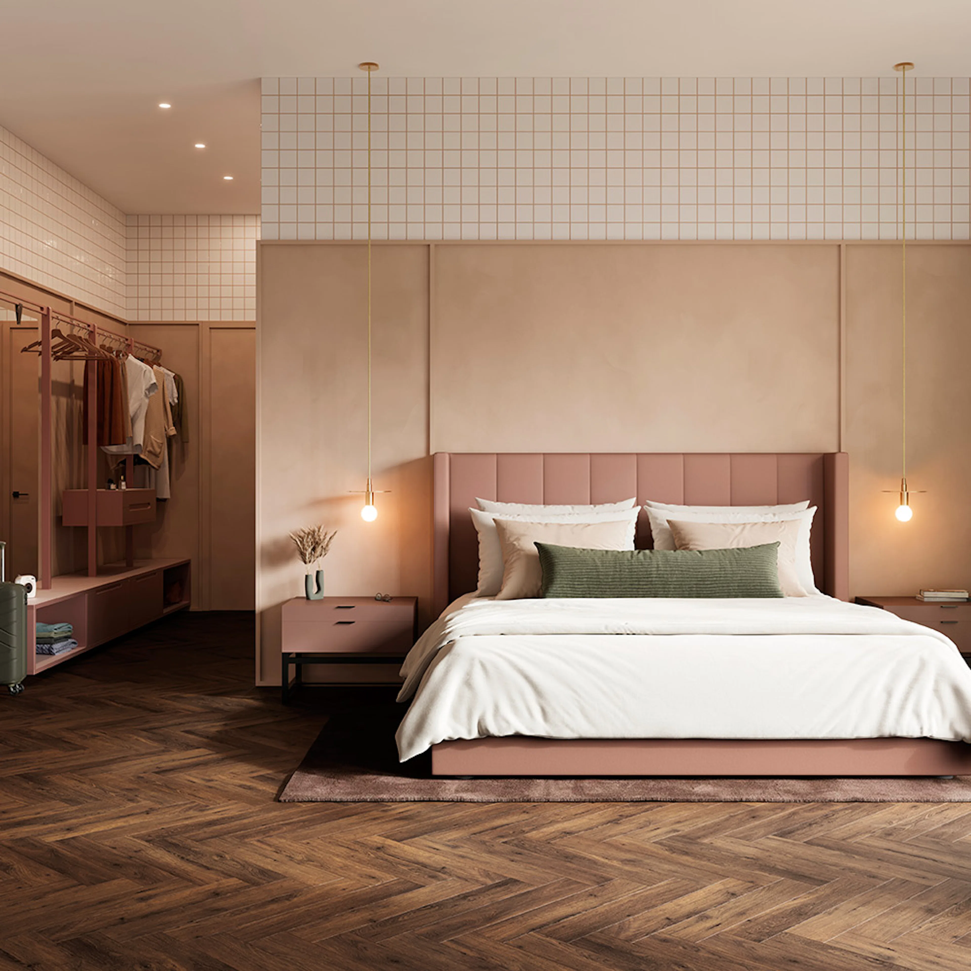 Vinylgolv BerryAlloc Zenn Herringbone Palermo