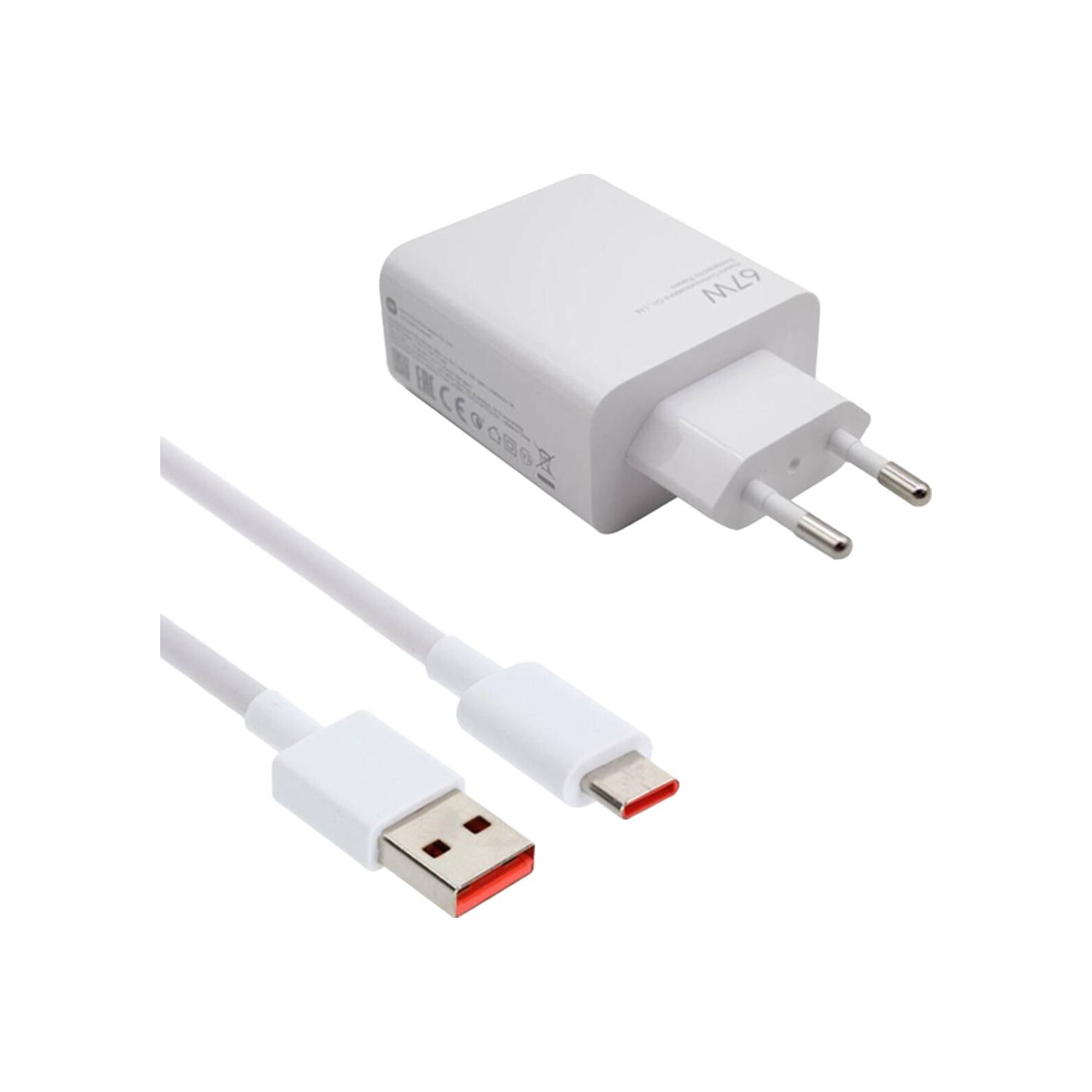 Laddare Xiaomi Combo (Type-A) EU 67W