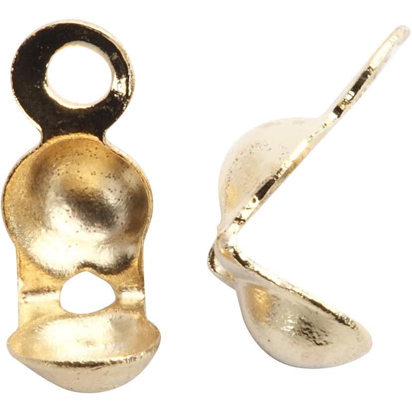 Knuttäckare Creativ Company med Ögla 1 Förp Förgylld, 20 st