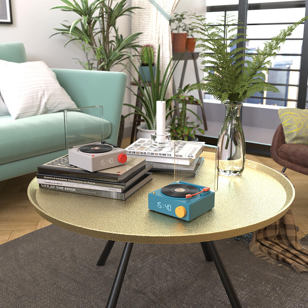 Högtalare Väckarklocka Mobility On Board Vinyl Retro