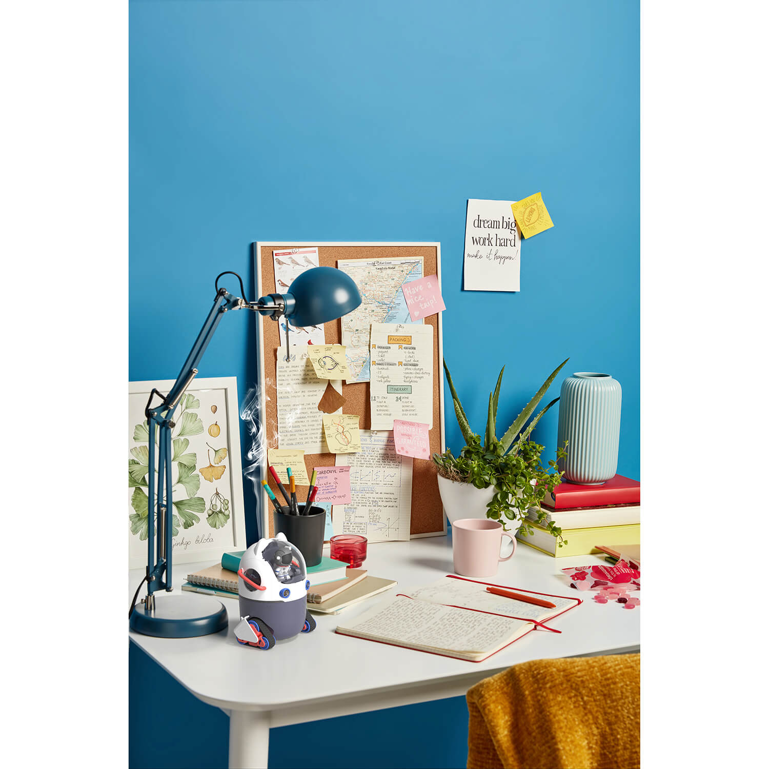 Luftfuktare MOB Humybot inkl Nattbelysning och Astronaut