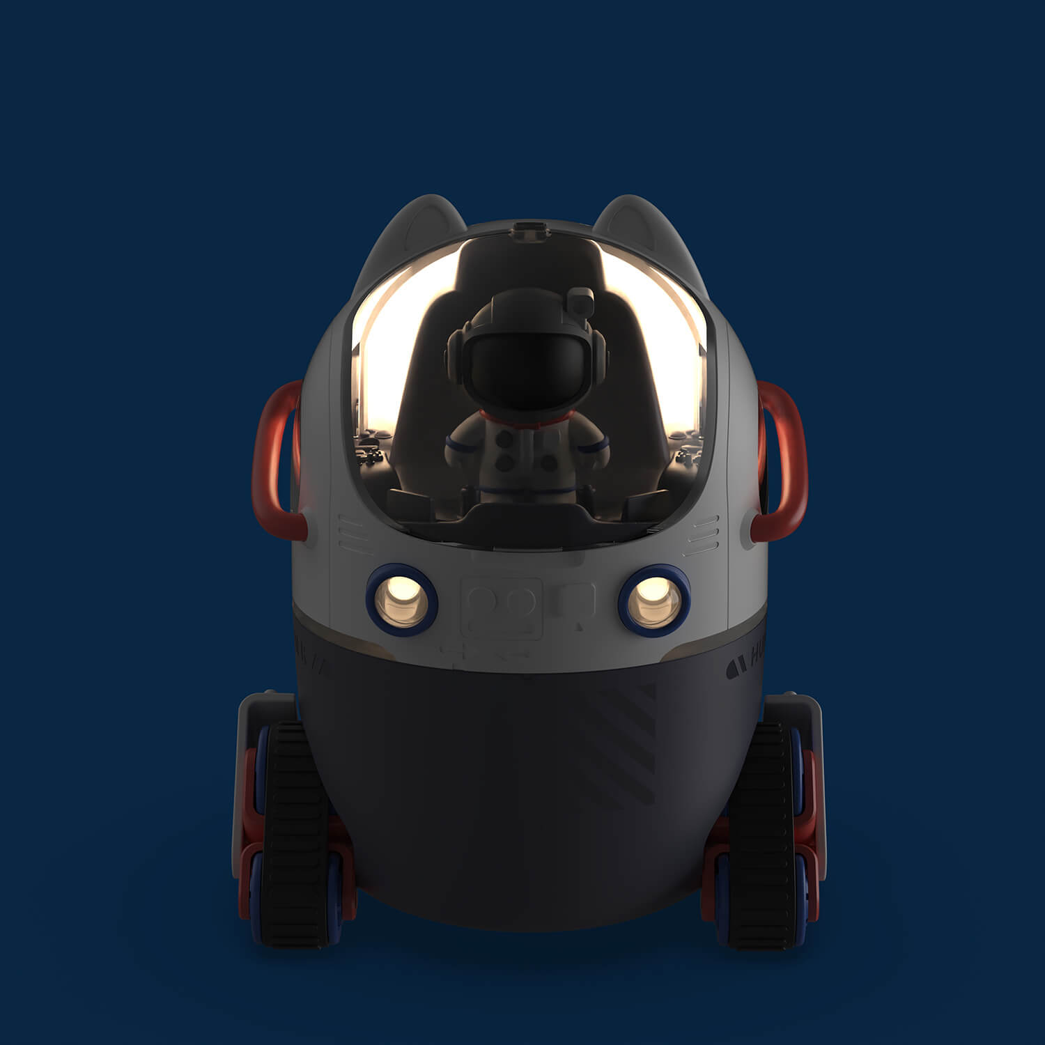 Luftfuktare MOB Humybot inkl Nattbelysning och Astronaut