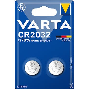 Batteri VARTA Litium CR2032 2-Pack