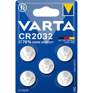 Batteri VARTA Litium CR2032 5-Pack