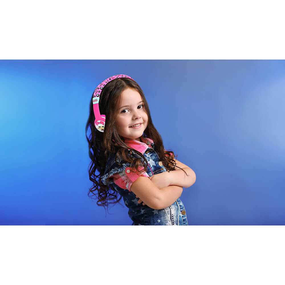Hörlur LOL Junior On-Ear 85dB Surprise