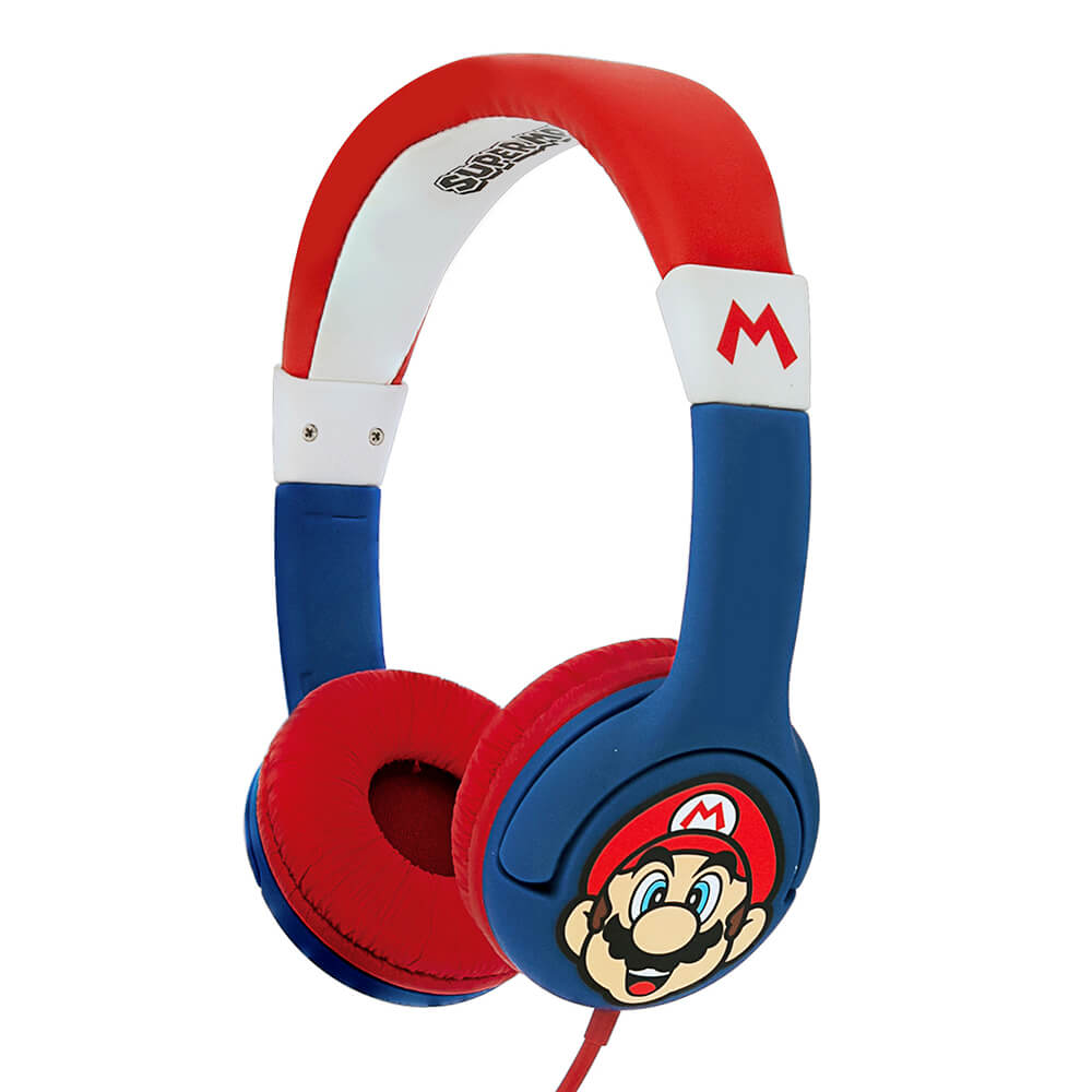 Hörlur SUPER MARIO Junior On-Ear 85dB Mario